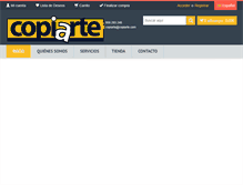 Tablet Screenshot of copiarte.com